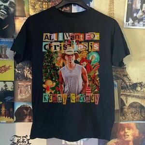 All I Want For Christmas Is Kenny Chesney  - Unisex Black T-Shirt